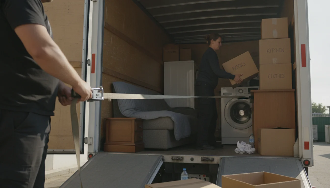 How to Load a Moving Truck: Size, Order, Straps, and Safety Tips